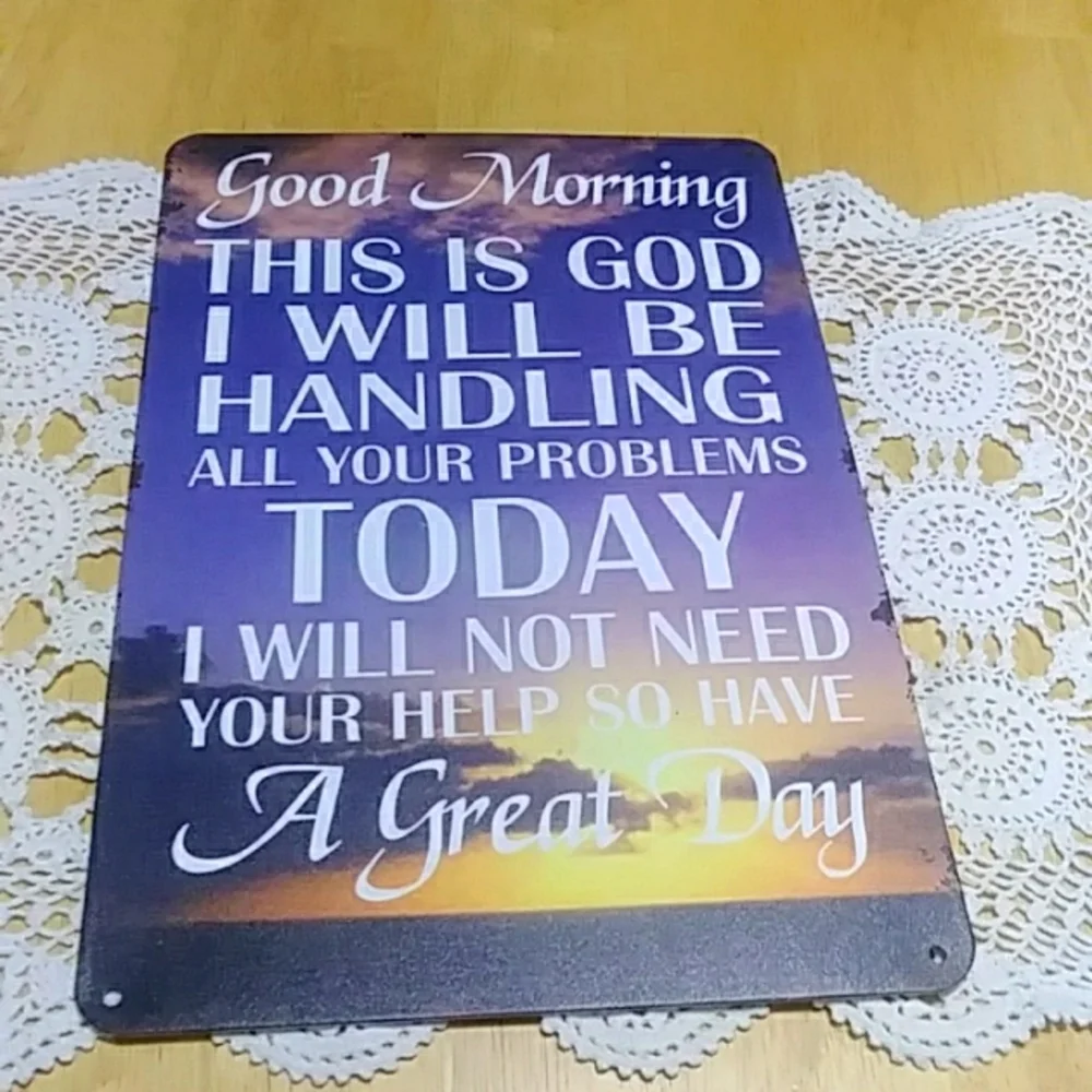 Religious / Christian wall art - God Reminder
